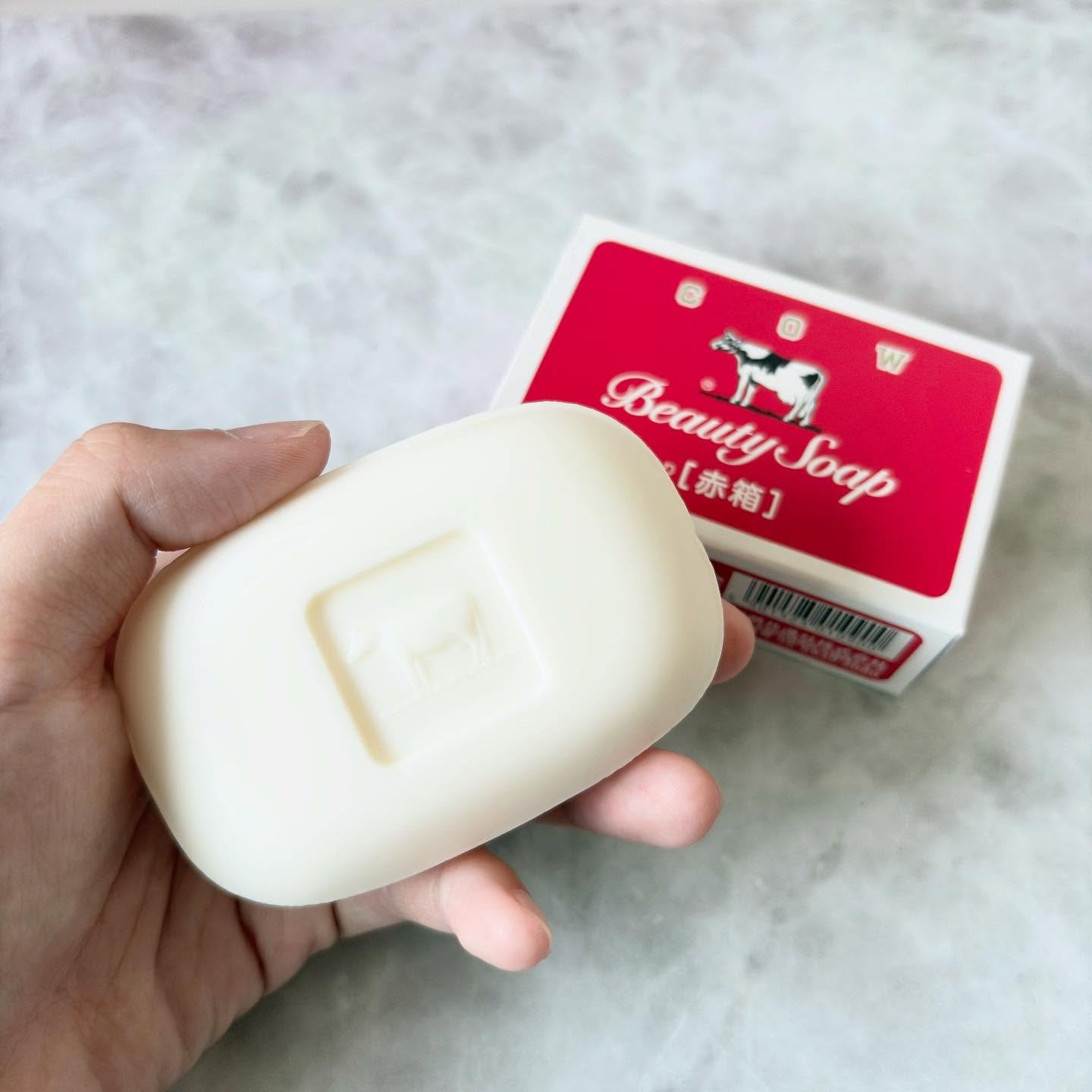 赤箱 (しっとり)/カウブランド/洗顔石鹸を使ったクチコミ（3枚目）