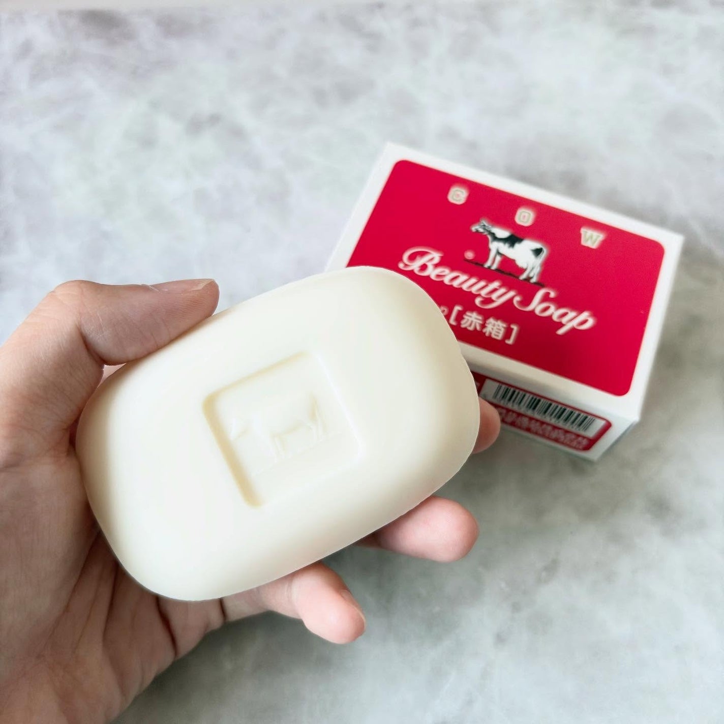 赤箱 (しっとり)/カウブランド/洗顔石鹸を使ったクチコミ(3枚目)