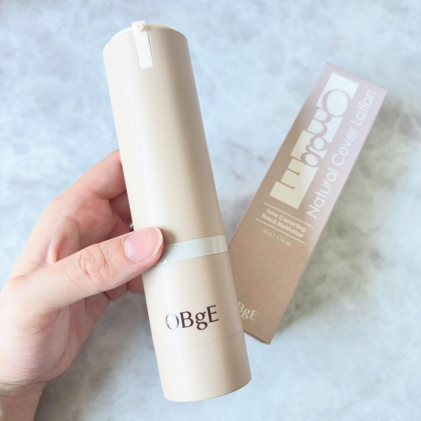 ナチュラルカバーローション/オブジェ/日焼け止めクリームを使ったクチコミ（2枚目）