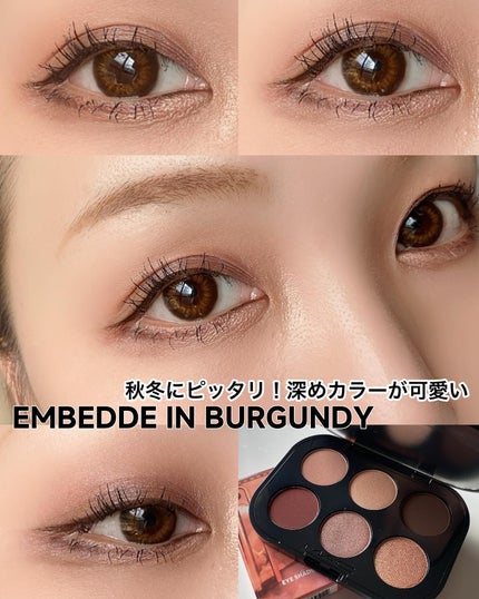 コネクト イン カラー アイシャドウ パレット × 6/M・A・C/アイシャドウパレットを使ったクチコミ(4枚目)