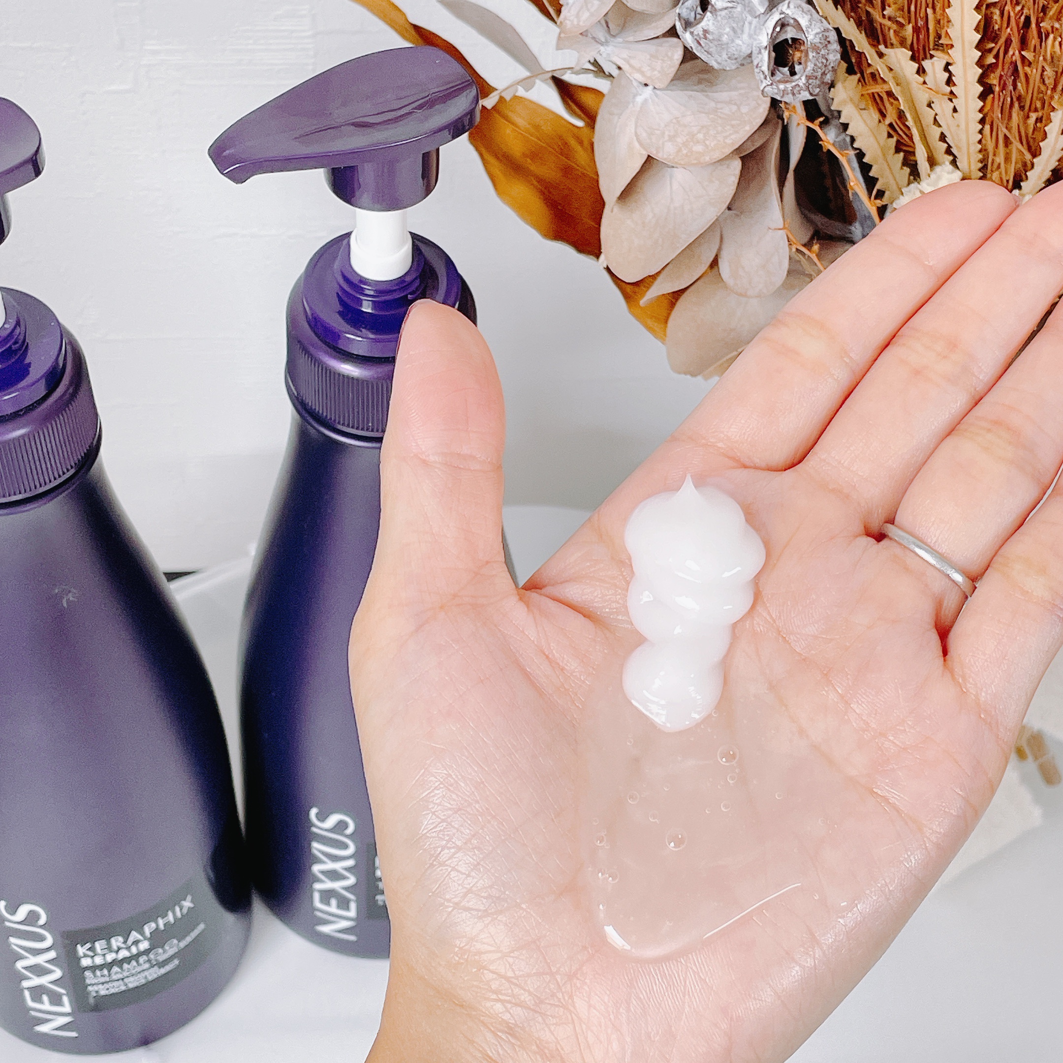 ネクサス ケラフィックスリペア シャンプー/トリートメント/NEXXUS(ネクサス)/市販シャンプーを使ったクチコミ（2枚目）