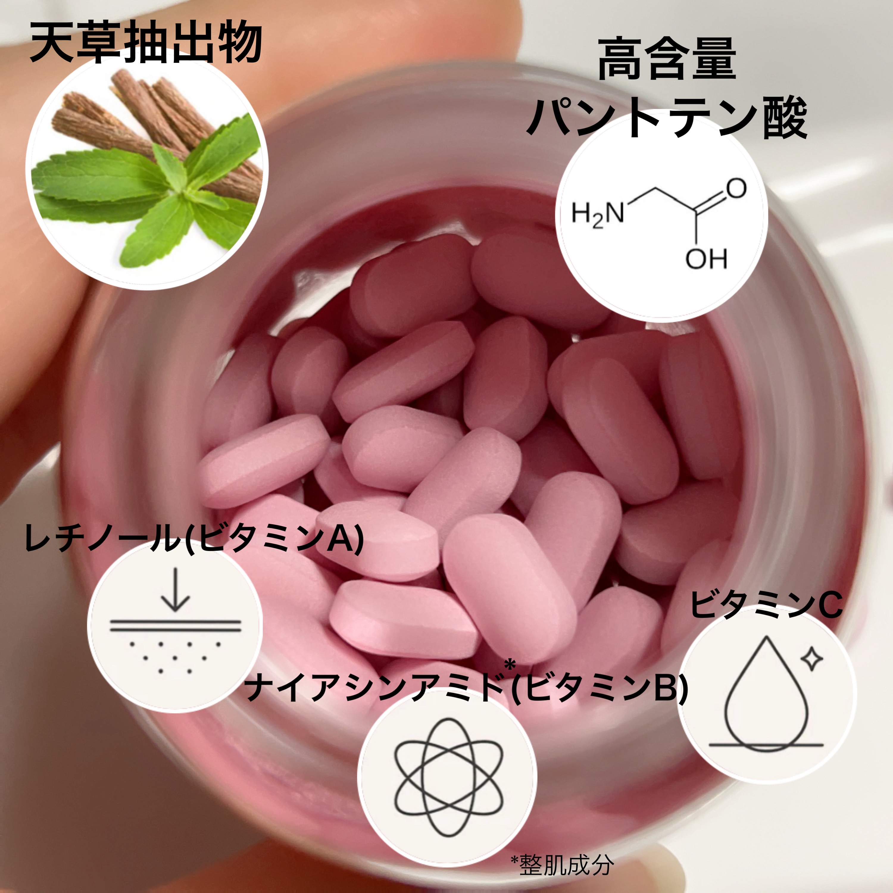 サファーデイパントビー/canteen9/美容サプリメントを使ったクチコミ（2枚目）