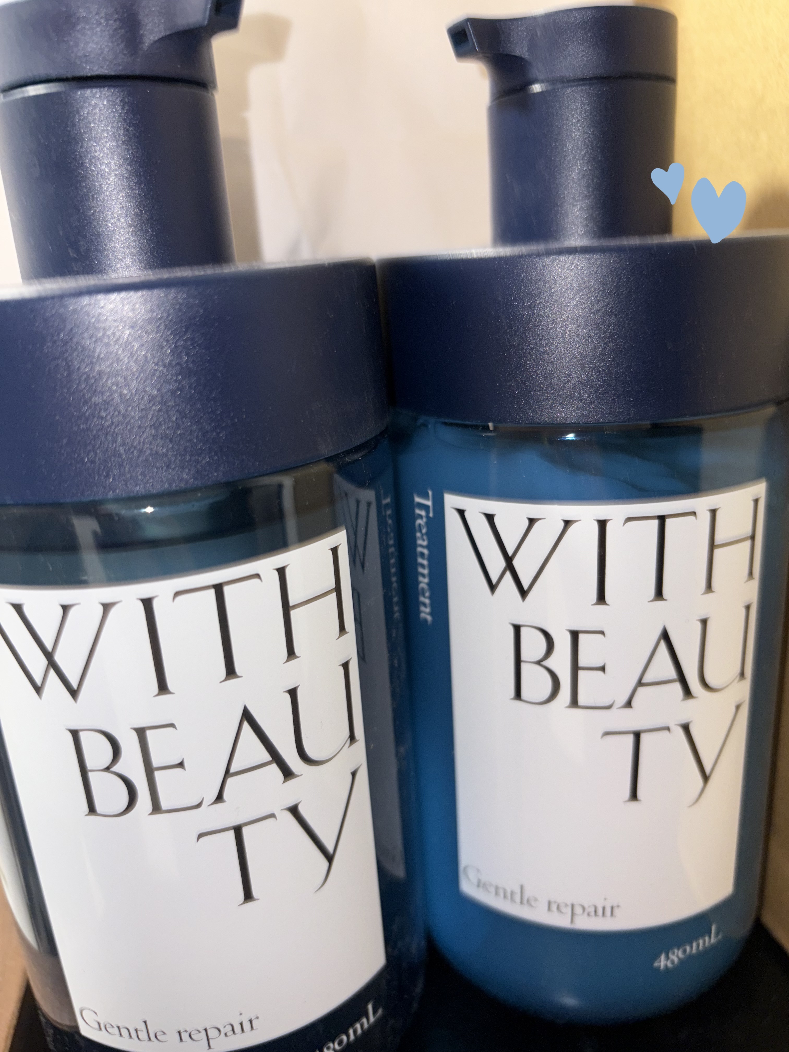 ジェントルリペア モイストシャンプー／トリートメント/WITH BEAUTY/市販シャンプーを使ったクチコミ（1枚目）