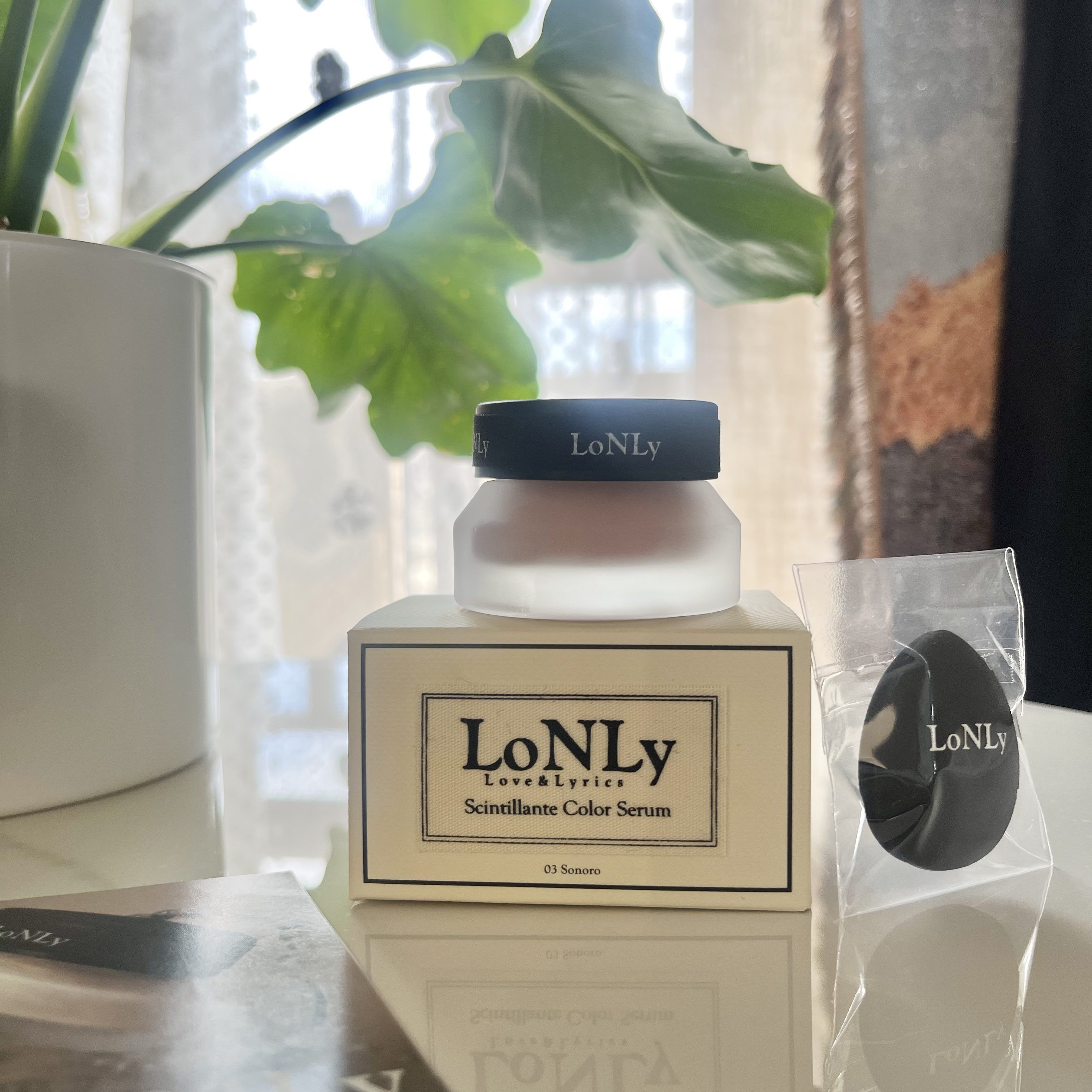 LoNLy シンティランテカラーセラム CS03 Sonoro/LoNLy /リキッドチークを使ったクチコミ（1枚目）