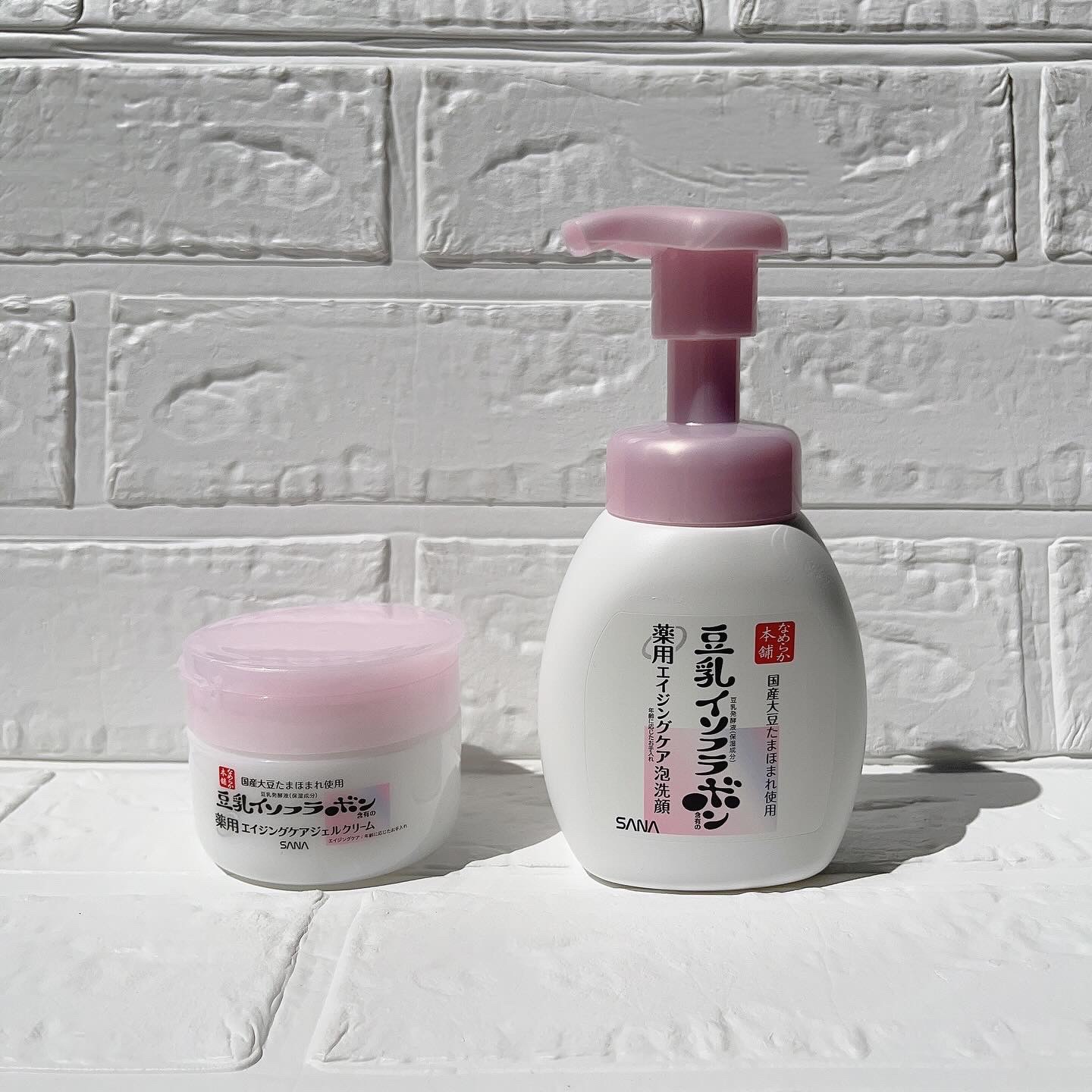 なめらか本舗から発売された、大人のタイパケアを叶えるアイテムを紹介するよ🤍
⁡

・サナ なめらか本舗 薬用WR泡洗顔 ホワイト(医薬部外品)
・サナ なめらか本舗 薬用リンクルジェルクリーム ホワイト(医薬部外品)
⁡
スキンケアはこの