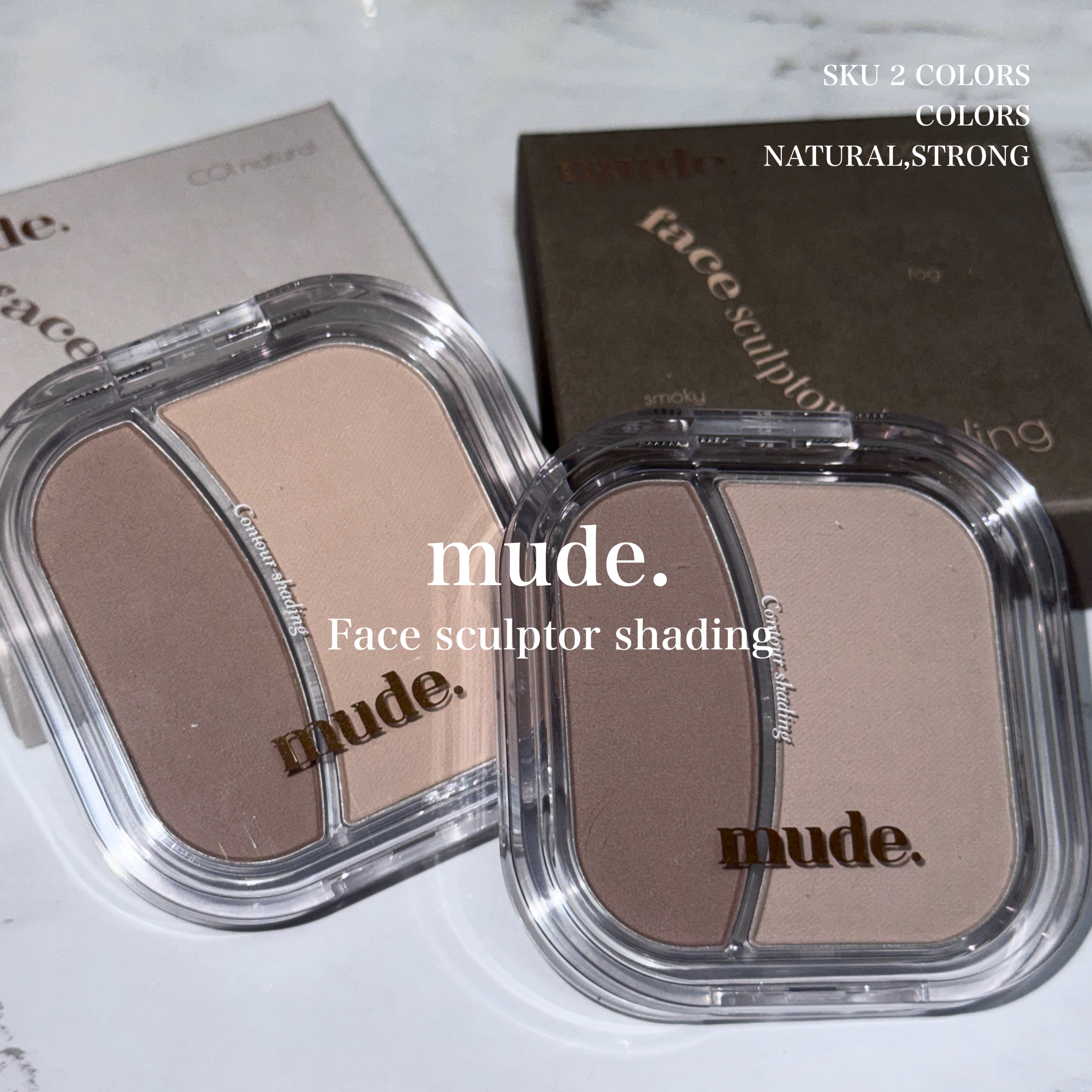 フェイススカルプターシェーディング/mude./シェーディングを使ったクチコミ（1枚目）