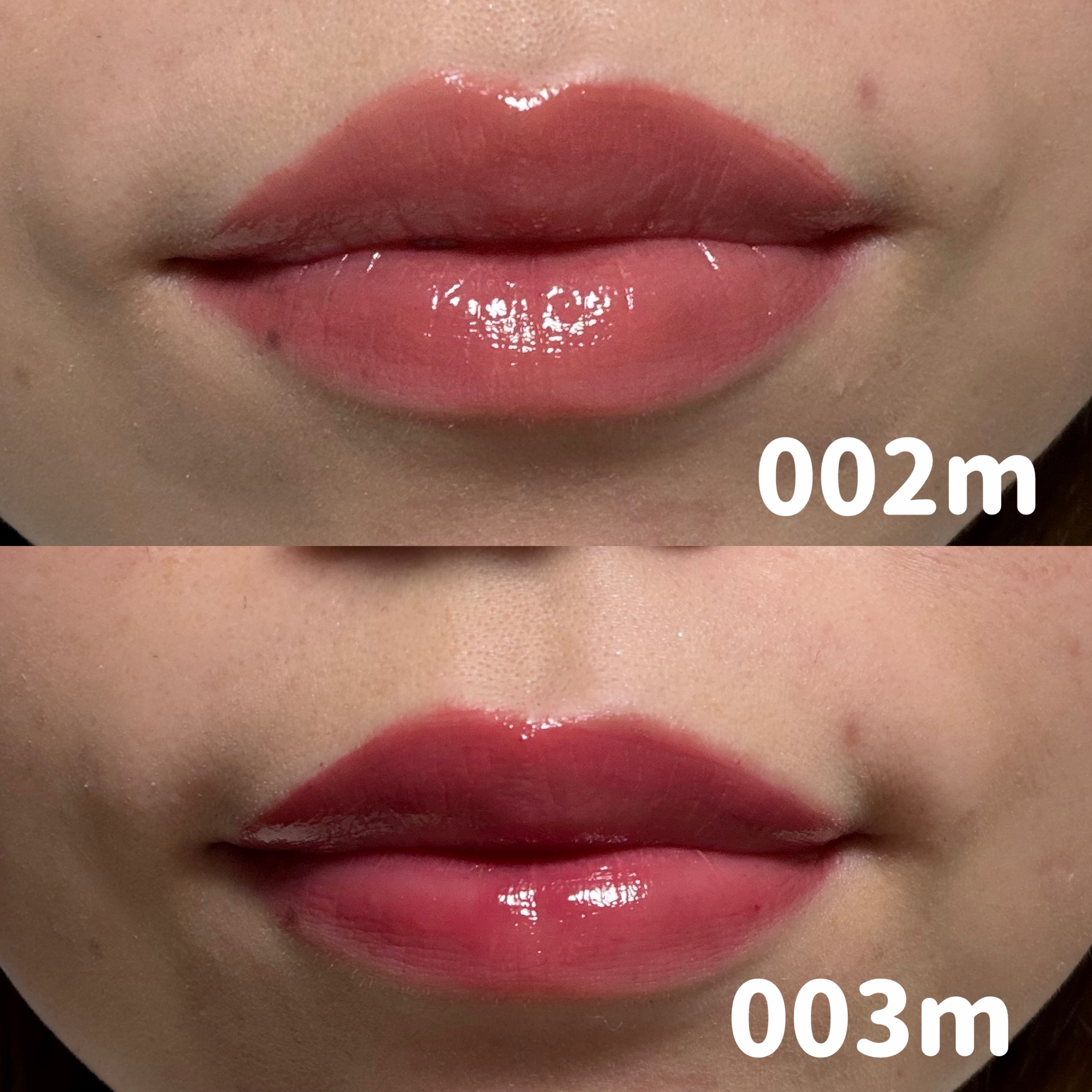 ジェンティー　モチュルンリップティント 002m アドアピンク/GENTY/リップティントを使ったクチコミ（2枚目）