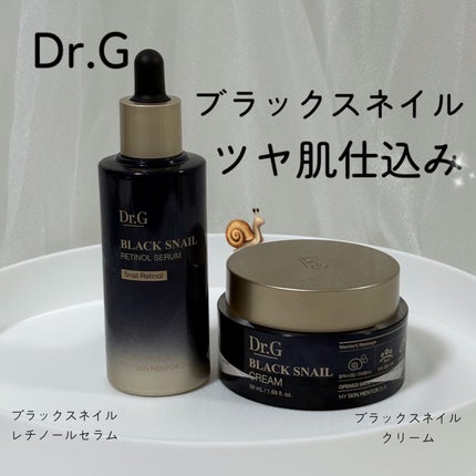 ブラックスネイル クリーム/Dr.G/フェイスクリームを使ったクチコミ(1枚目)