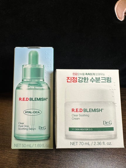 レッドブレミッシュ クリアスージングクリーム/Dr.G/フェイスクリームを使ったクチコミ(4枚目)