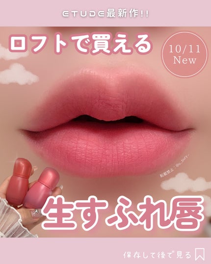 ソフトフィクシングティント/ETUDE/口紅を使ったクチコミ(1枚目)