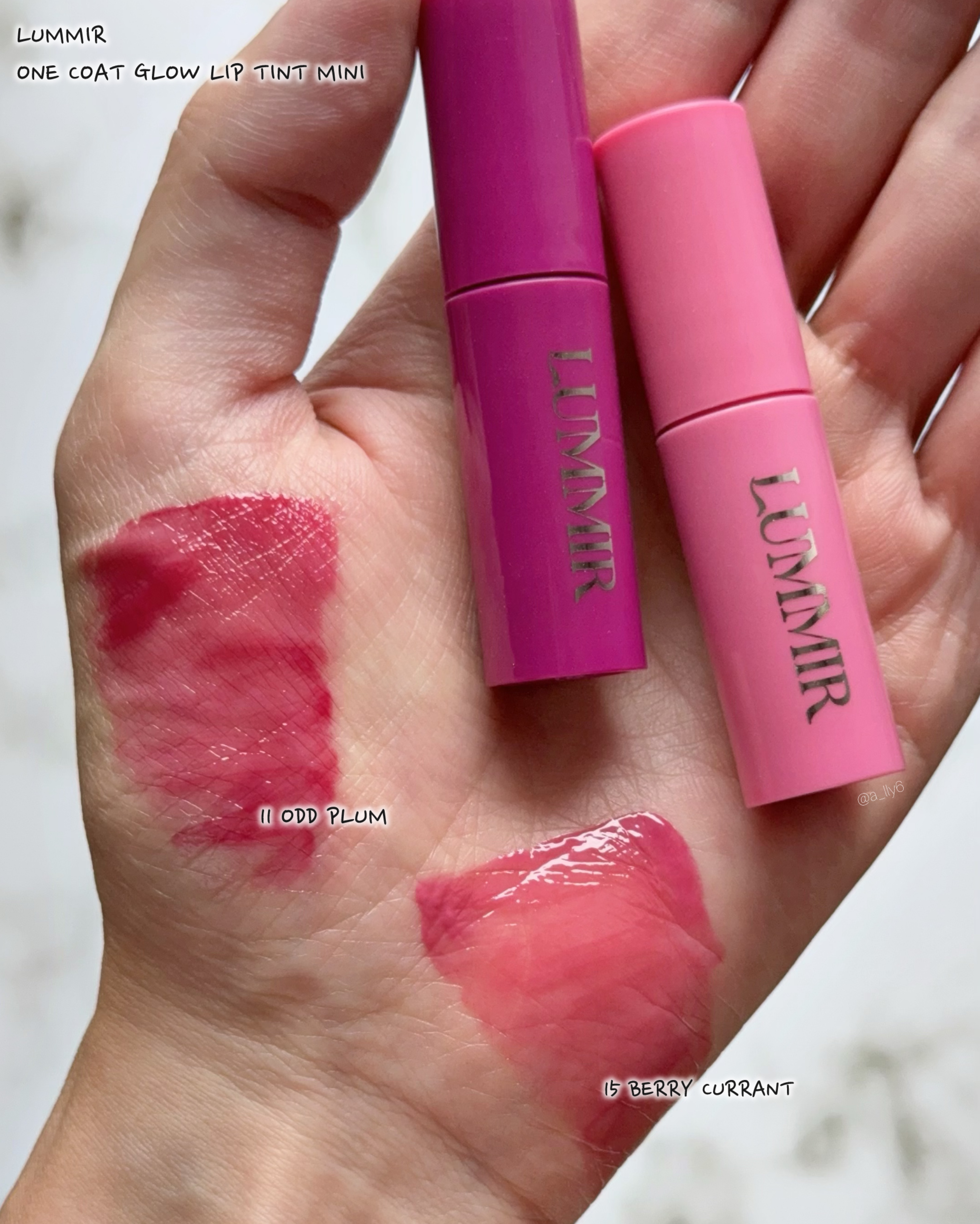 ONE COAT グロウティント/Lummir/リップティントを使ったクチコミ（3枚目）