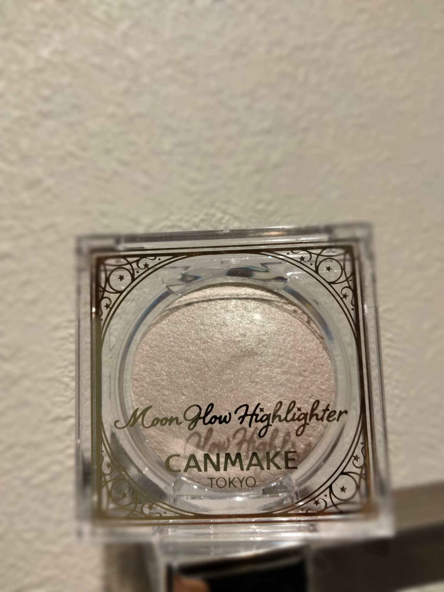 ムーングロウハイライター 01 ムーングロウホワイト/キャンメイク/ハイライトを使ったクチコミ（1枚目）
