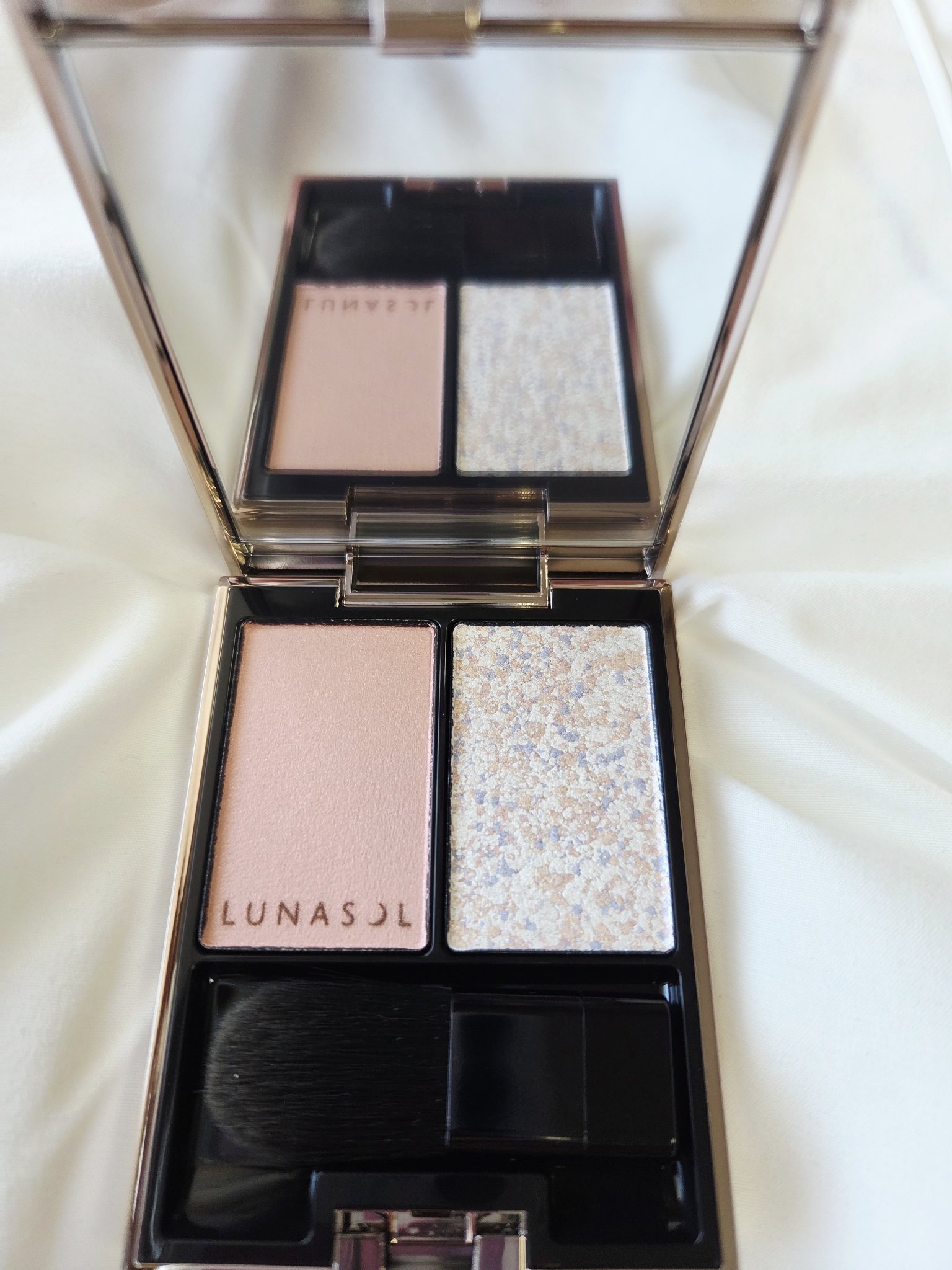 カラーリンググレイズ/LUNASOL/パウダーチークを使ったクチコミ（1枚目）