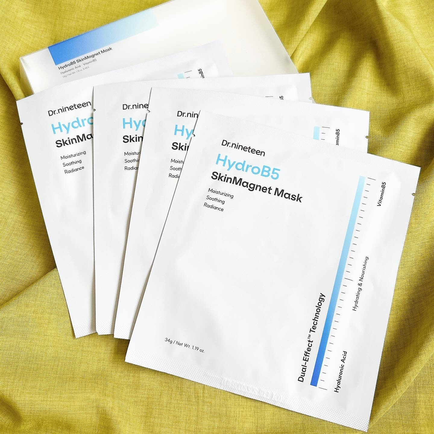 HydroB5 スキンマグネットマスク/Dr.nineteen/シートマスク・パックを使ったクチコミ（1枚目）