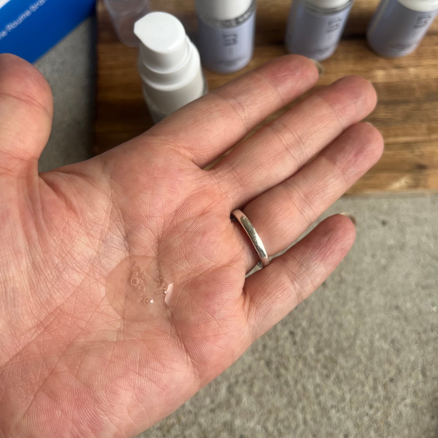 バランシング ヒアルロニック ピュア トラベルキット/Roume/トライアルキットを使ったクチコミ(3枚目)