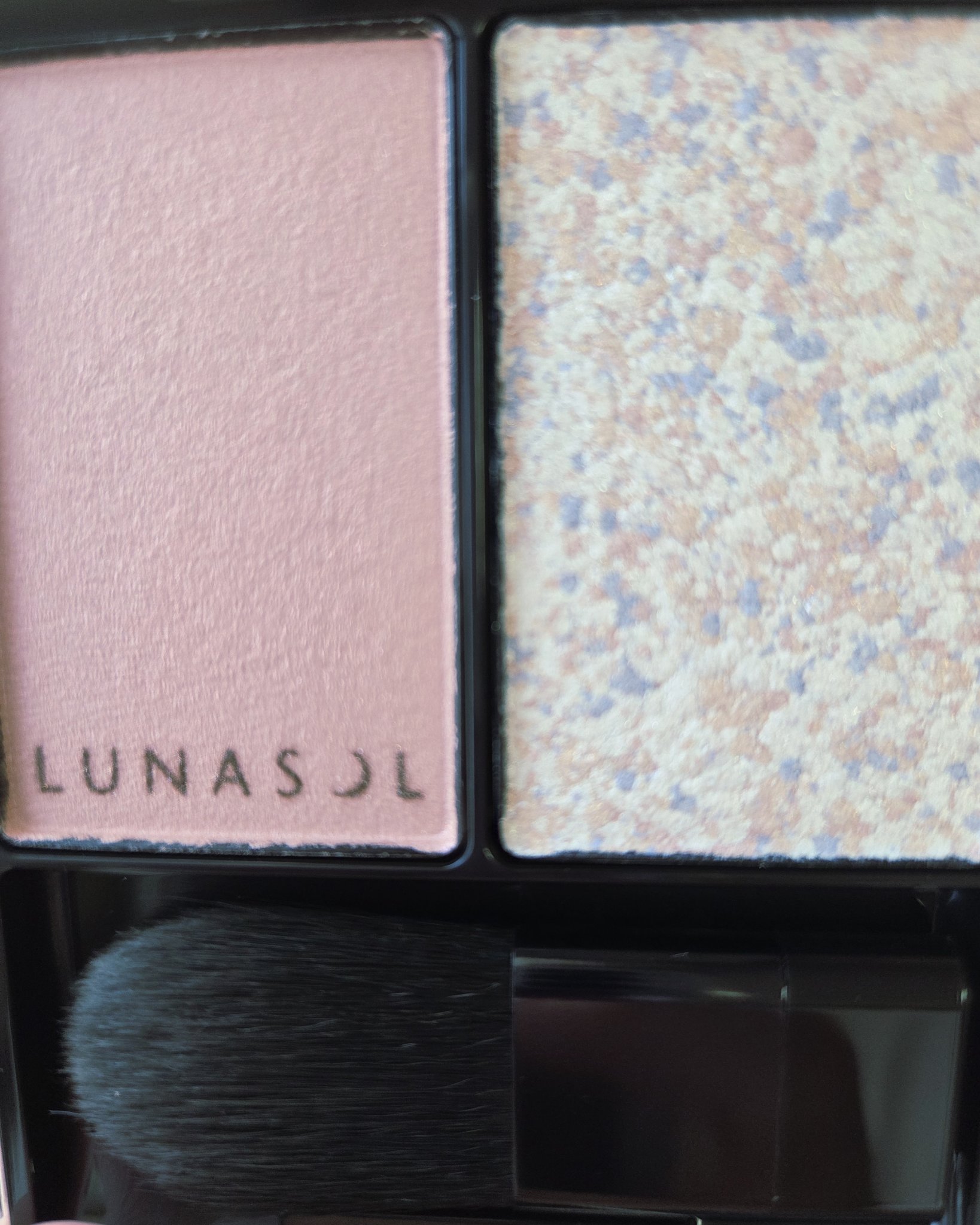 カラーリンググレイズ/LUNASOL/パウダーチークを使ったクチコミ（2枚目）