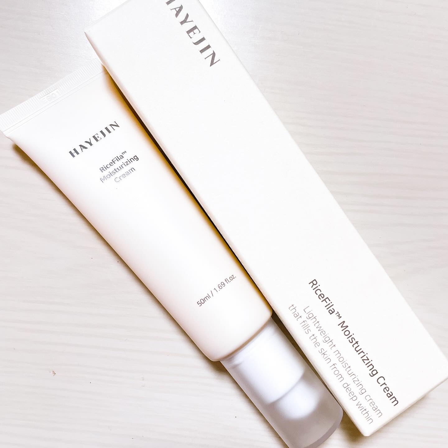 ライスピラー保湿クリーム/HAYEJIN/フェイスクリームを使ったクチコミ（2枚目）