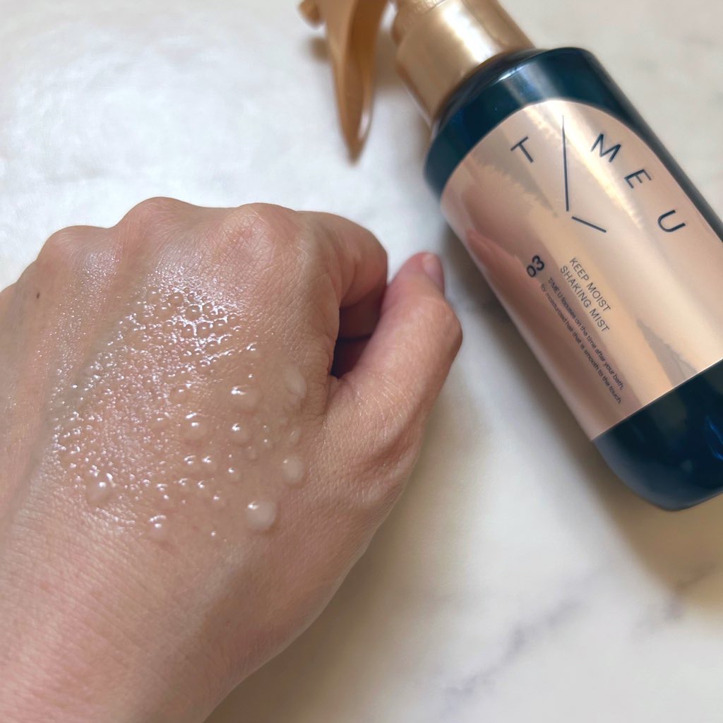 タイムユー キープモイスト シェイキングミスト/T/ME U/ヘアミストを使ったクチコミ（2枚目）