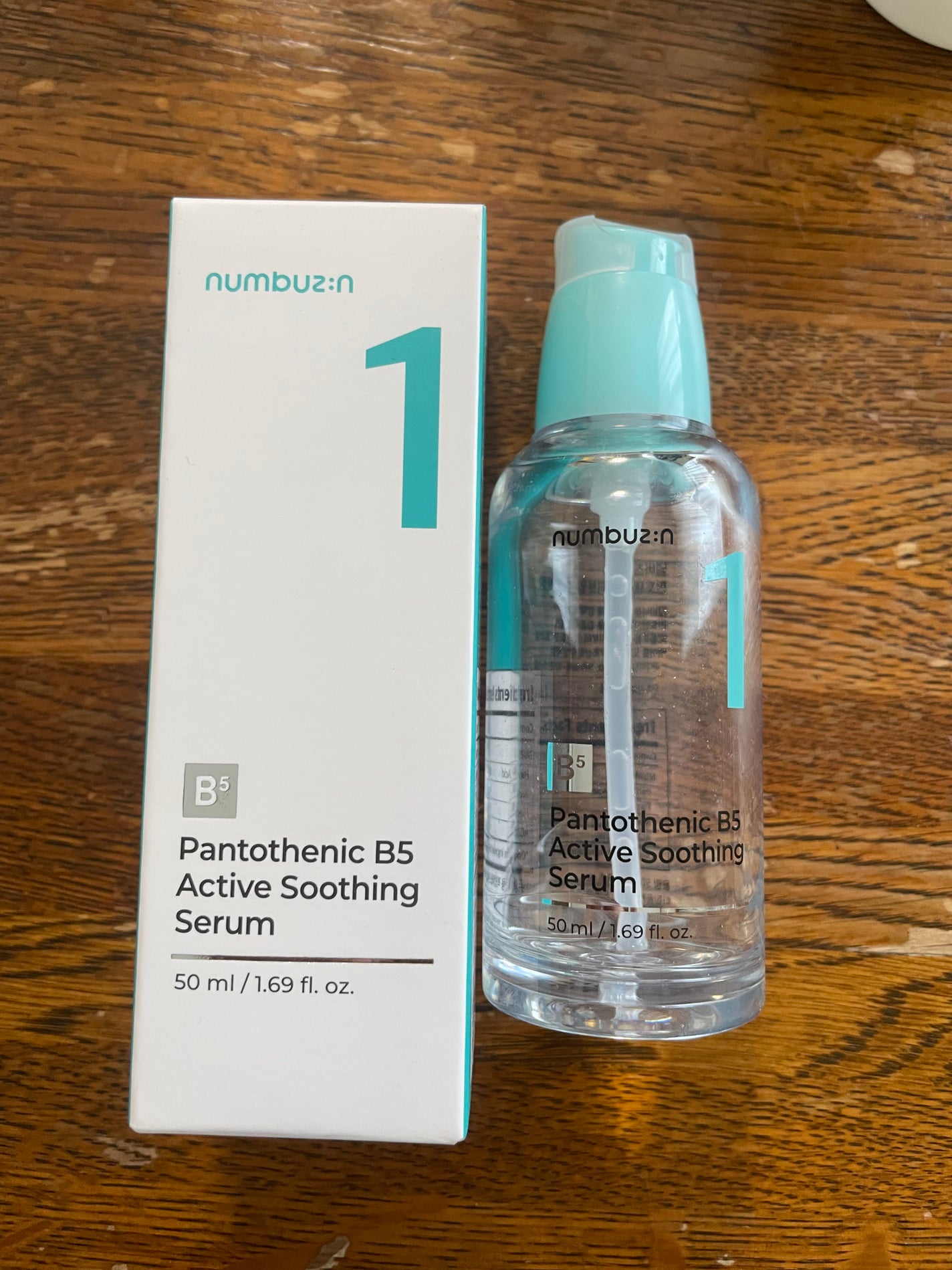 1番 ガルバニックパントテン酸スージングセラム/numbuzin/美容液を使ったクチコミ(1枚目)