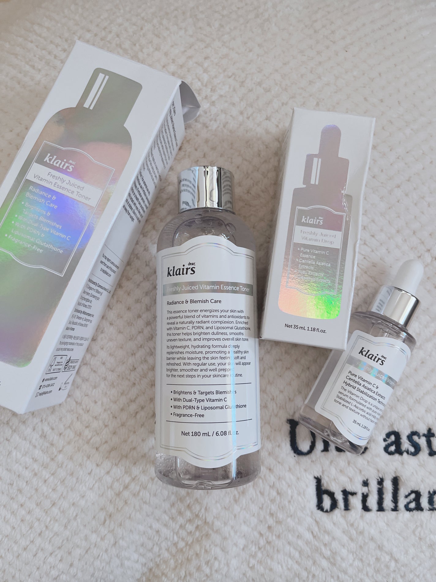 フレッシュリージュースドビタミンドロップ(35ml)/Klairs/美容液を使ったクチコミ(1枚目)