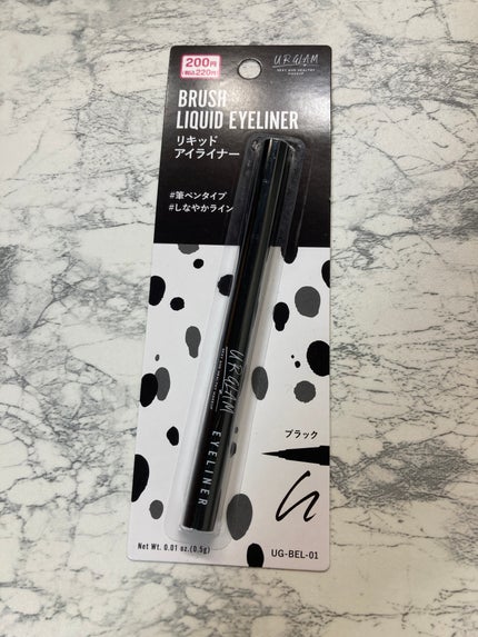 UR GLAM LIQUID EYELINER/U R GLAM/リキッドアイライナーを使ったクチコミ(1枚目)