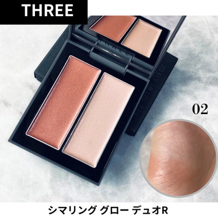 THREE シマリング グロー デュオ R/THREE/クリームハイライトを使ったクチコミ(1枚目)