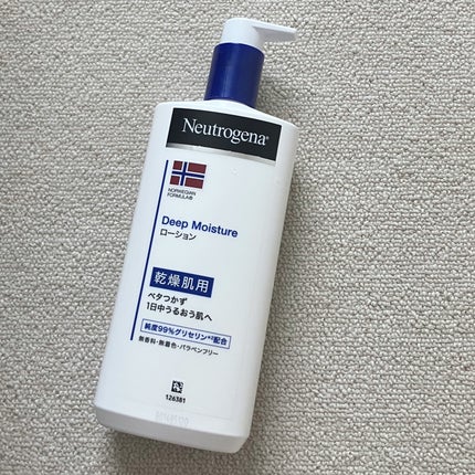 ノルウェー フォーミュラ ディープモイスチャー ボディミルク/Neutrogena/ボディミルクを使ったクチコミ(1枚目)