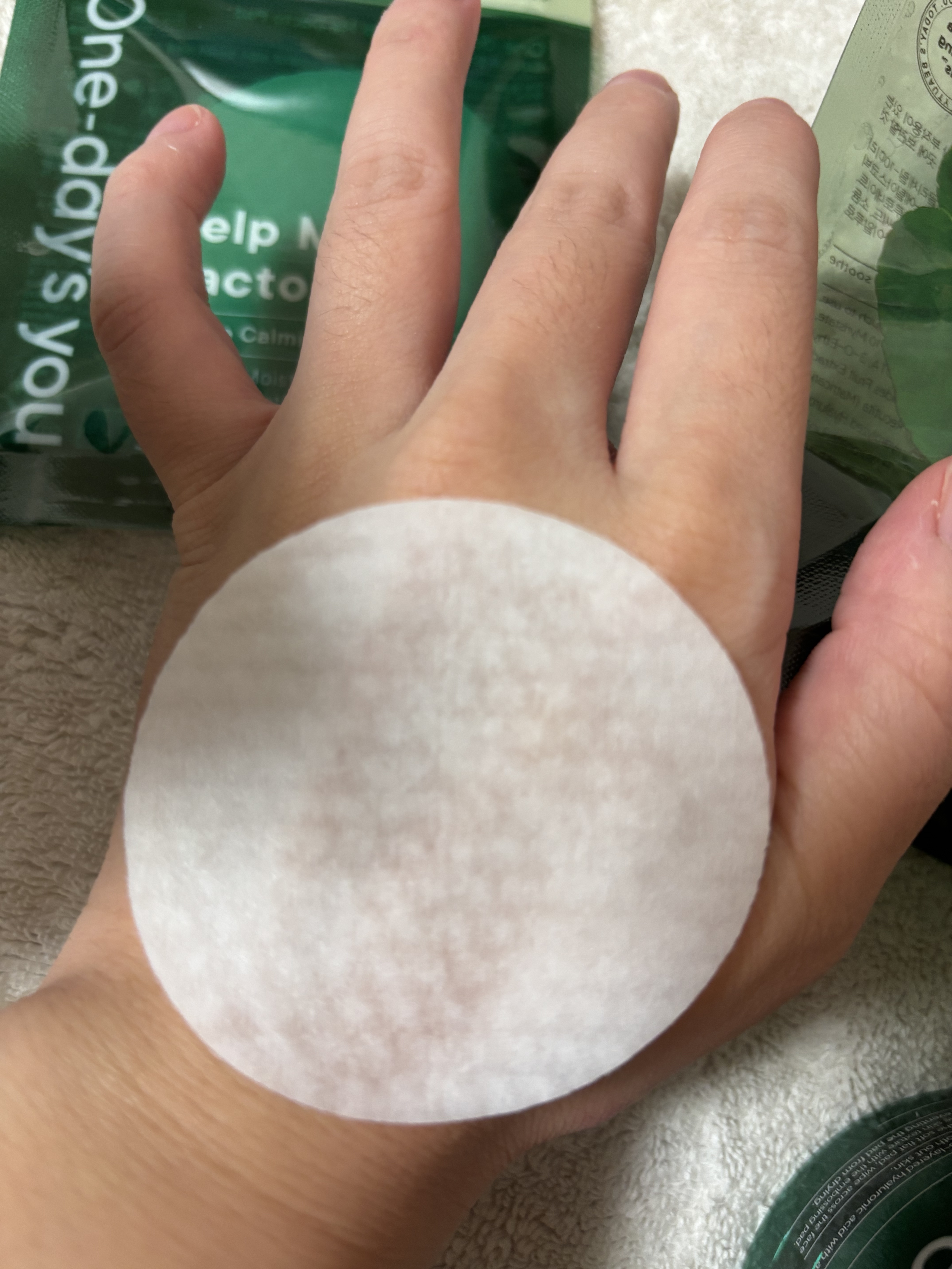 ヘルプミー! ダクトパッド/One-day's you/トナーパッドを使ったクチコミ（3枚目）