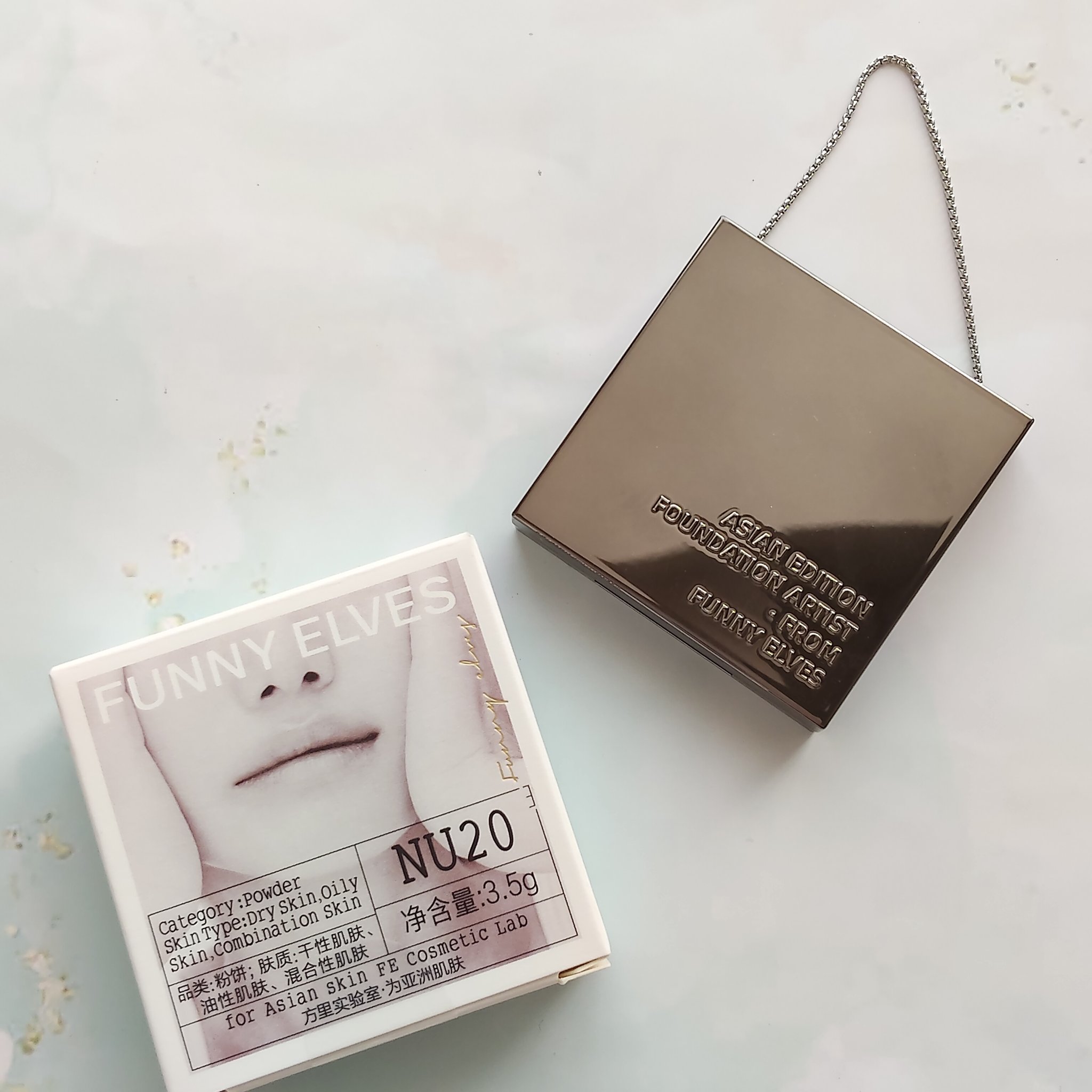 ソフトマットプレストパウダー/FUNNY ELVES方里/プレストパウダーを使ったクチコミ（1枚目）