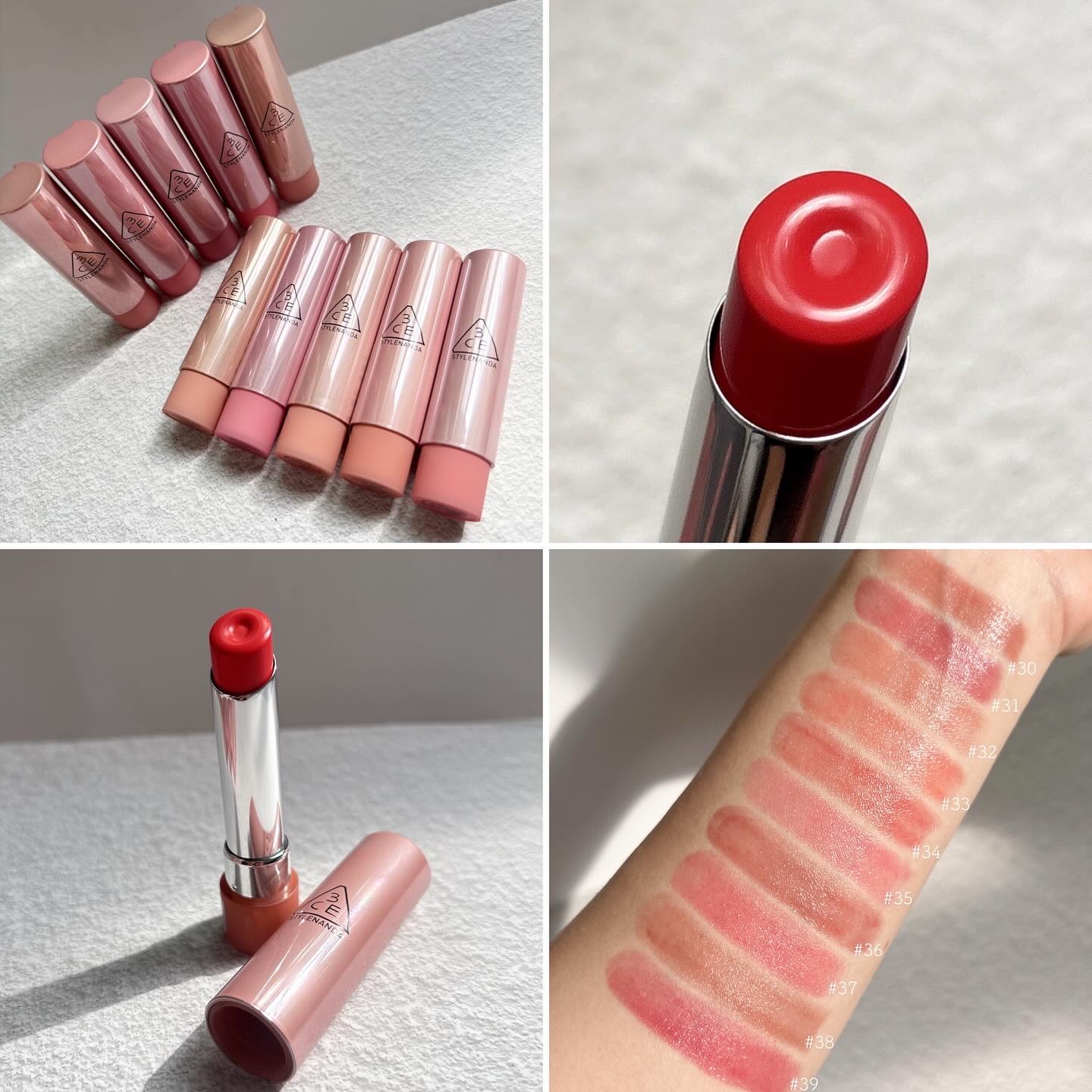 3CE グレイジーリップグロウ｜3CEの口コミ - ・ 3CE3ce_official_jp