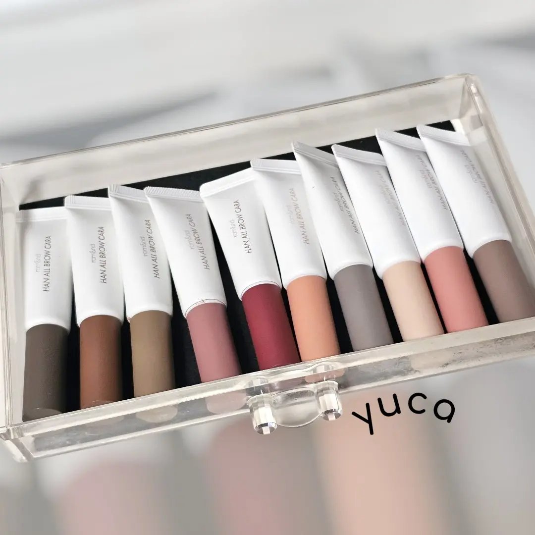 【スウォッチ】ロムアンド　ハンオールブロウカラ

いつのまにかの1段全部ハンオールブロウカラw
01.02.03初期
モダンベージュ一強時代
メリーブロンディー？だけ買わなかった。
05好き、06廃盤？
07廃盤？、08好き
09.10.1