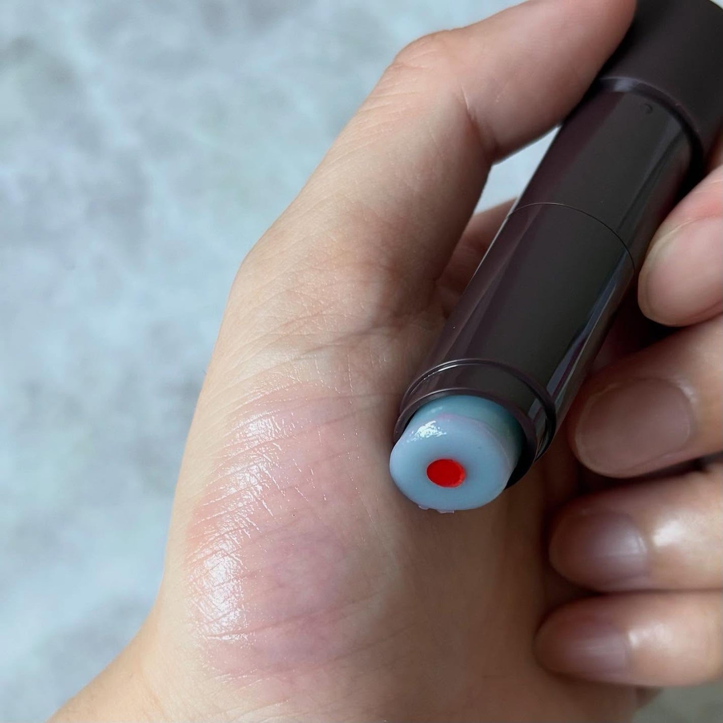 ムードチェンジリップバーム/オブジェ/リップバームを使ったクチコミ(3枚目)