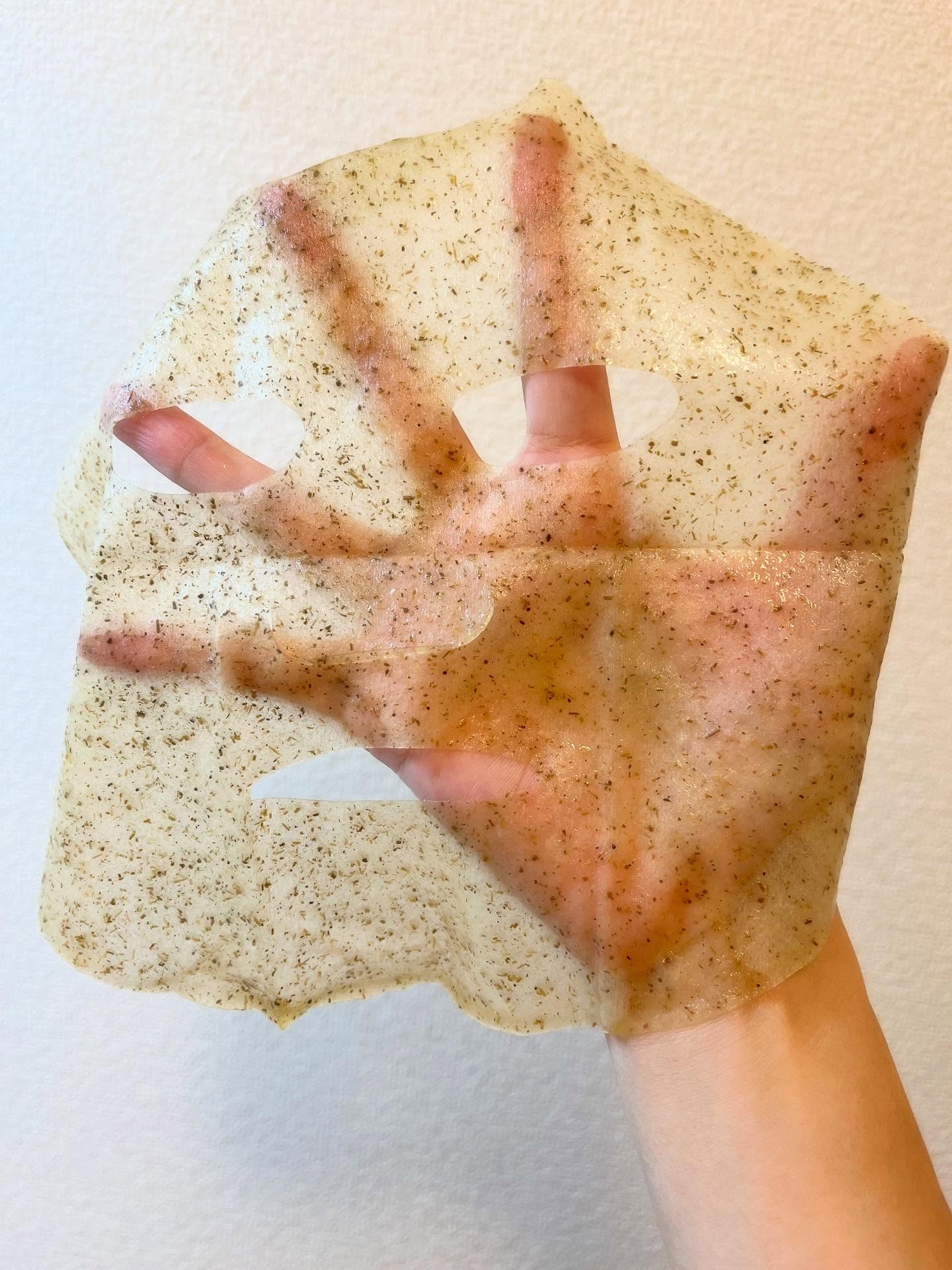 ツボクサスージングハイドロヨモギマスク/LIALUSTER/シートマスク・パックを使ったクチコミ（3枚目）