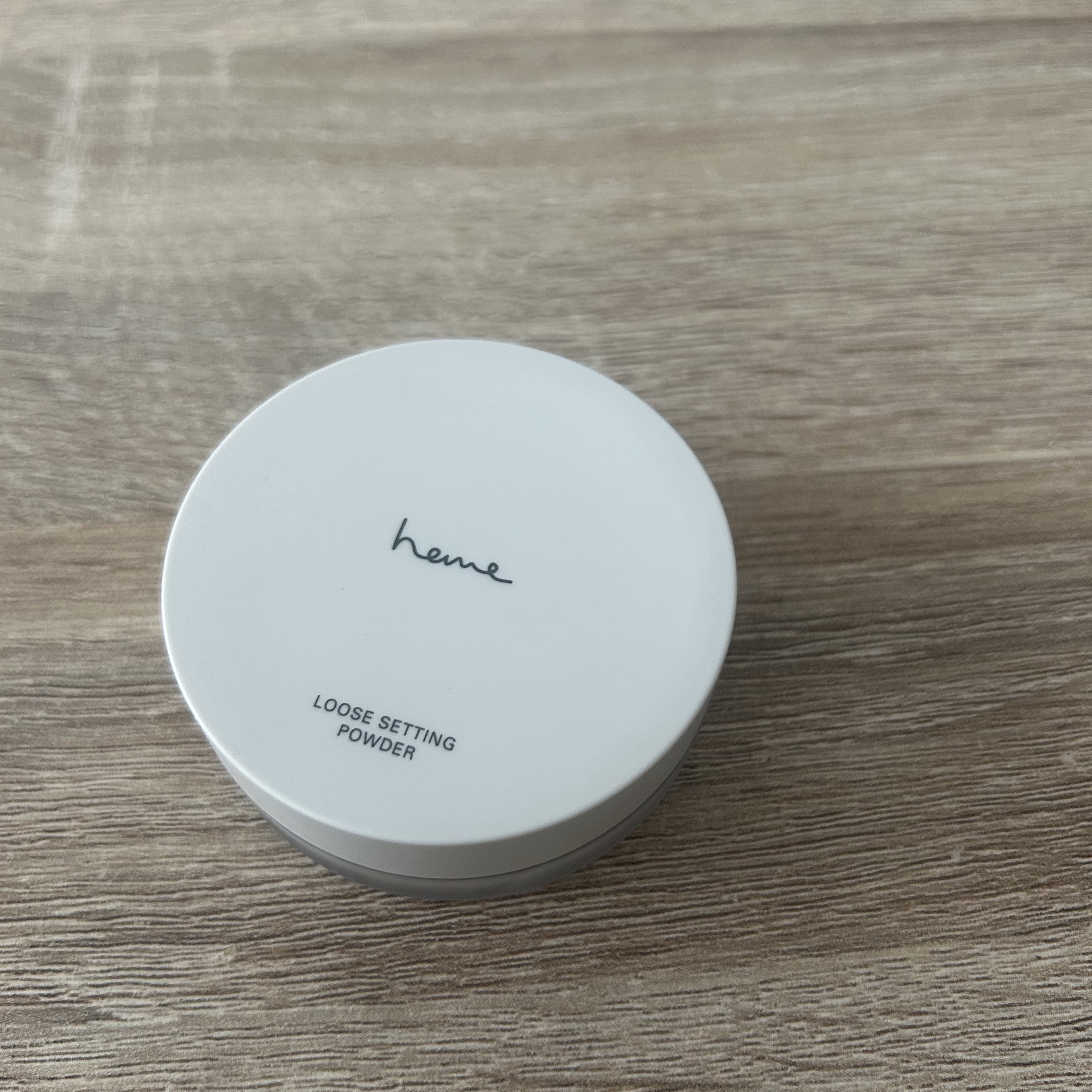 LOOSE SETTING POWDER/heme/ルースパウダーを使ったクチコミ（1枚目）