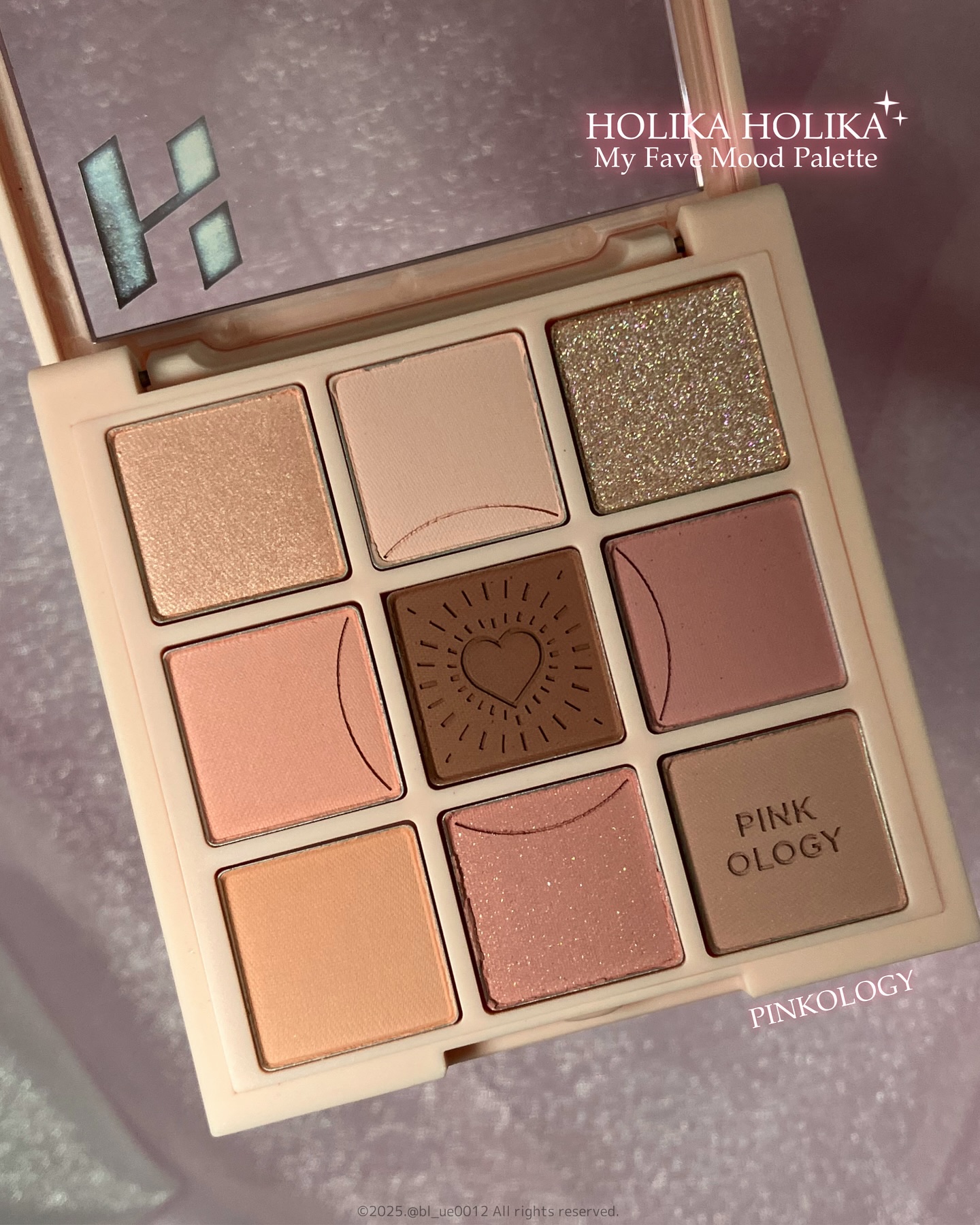 マイフェイブムードアイパレット 9カラー/HOLIKA HOLIKA/アイシャドウパレットを使ったクチコミ（3枚目）