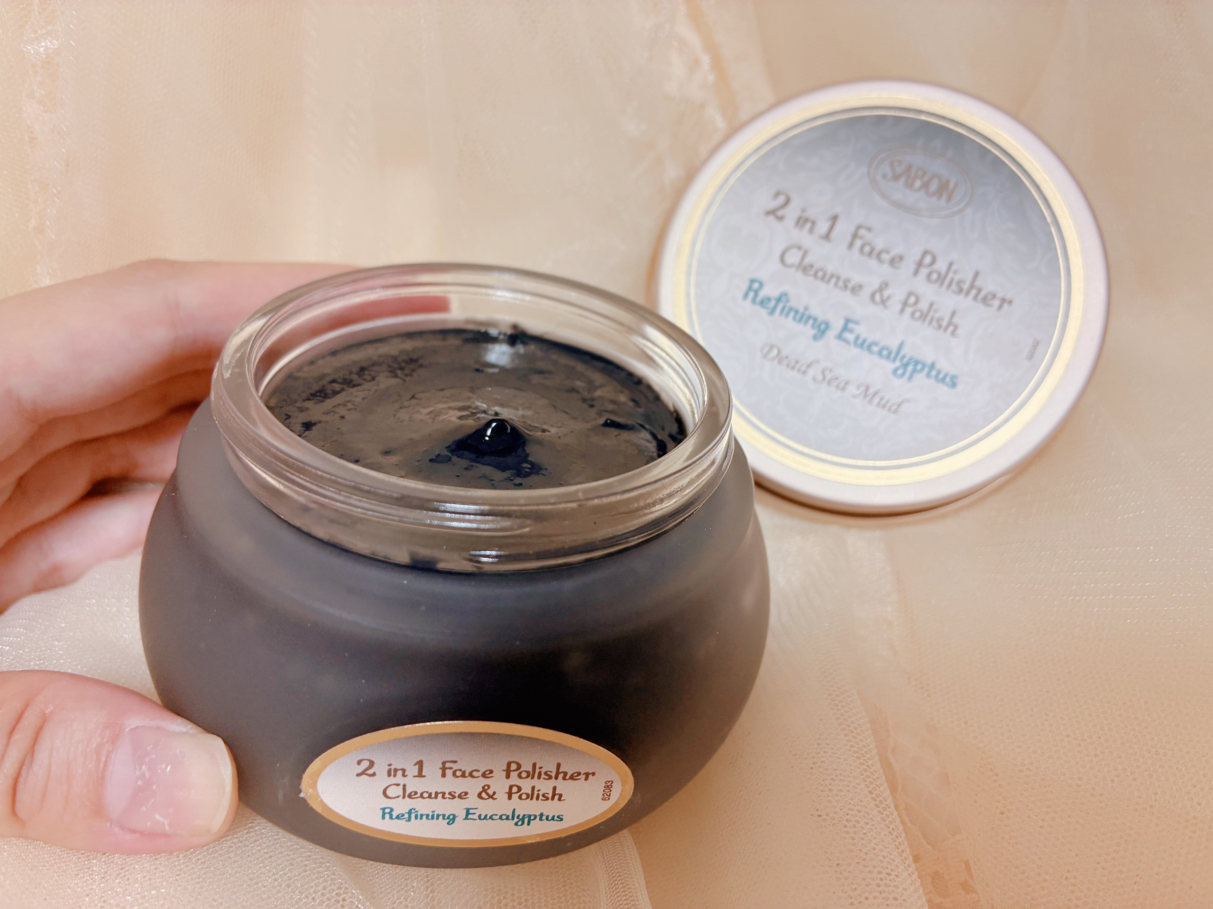 フェイスポリッシャー クラリファイング /SABON/スクラブ・ゴマージュを使ったクチコミ（2枚目）