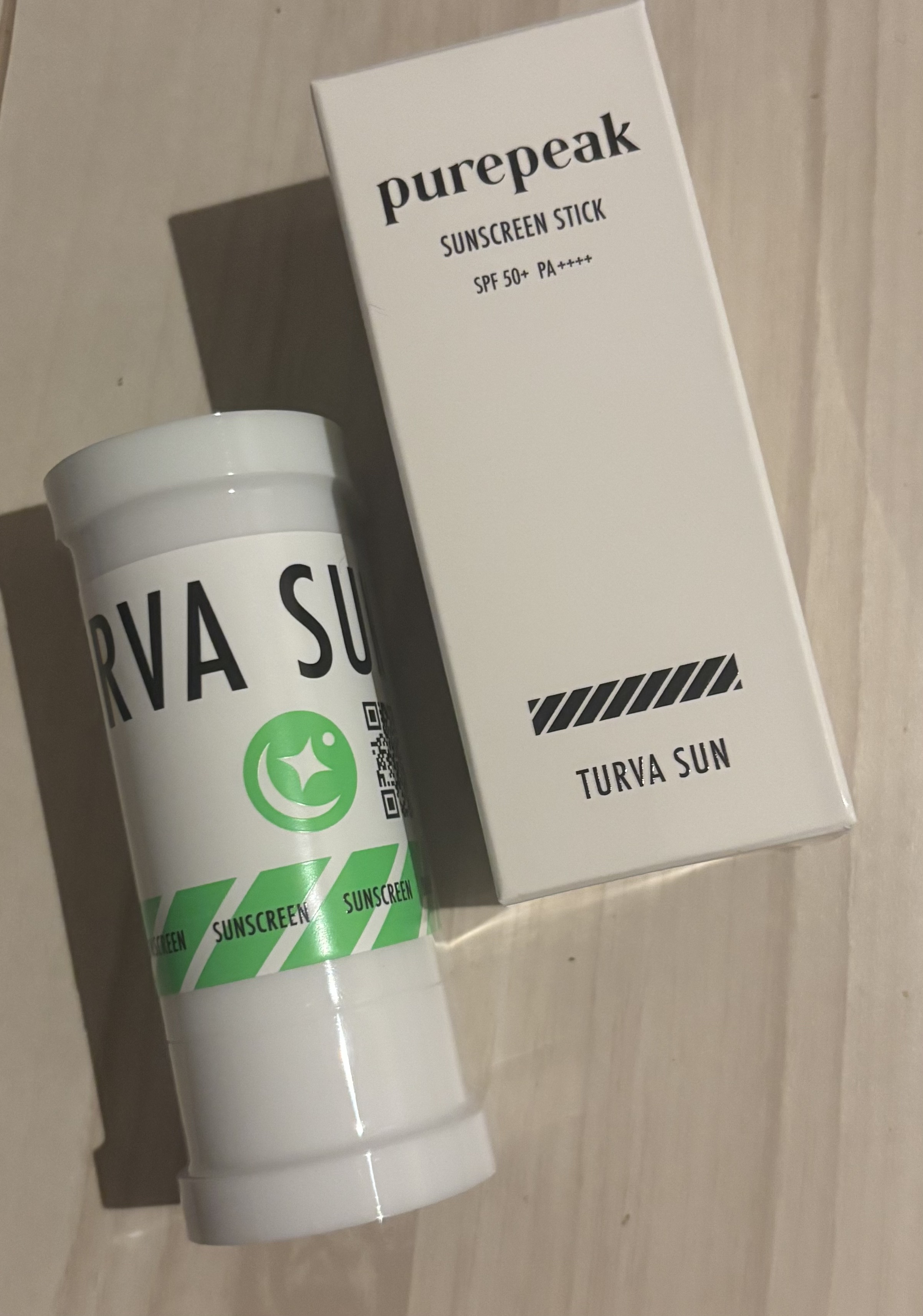 TURVA SUN/purepeak/日焼け止めスティックを使ったクチコミ（1枚目）