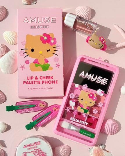 リップ&チークパレットフォン/AMUSE/口紅を使ったクチコミ(5枚目)