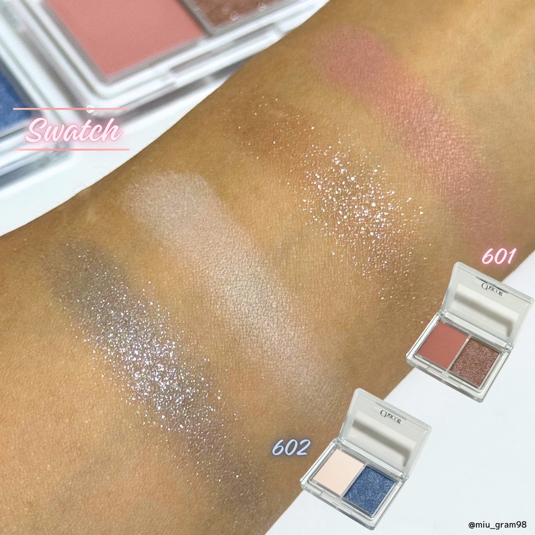 アイシャドウDUO/チャコット・コスメティクス/アイシャドウパレットを使ったクチコミ(3枚目)