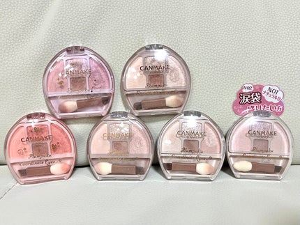 プランぷくコーデアイズ/キャンメイク/パウダーアイシャドウを使ったクチコミ(4枚目)