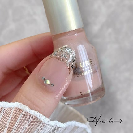 ネイル エナメル 細筆タイプ/ちふれ/マニキュアを使ったクチコミ(2枚目)