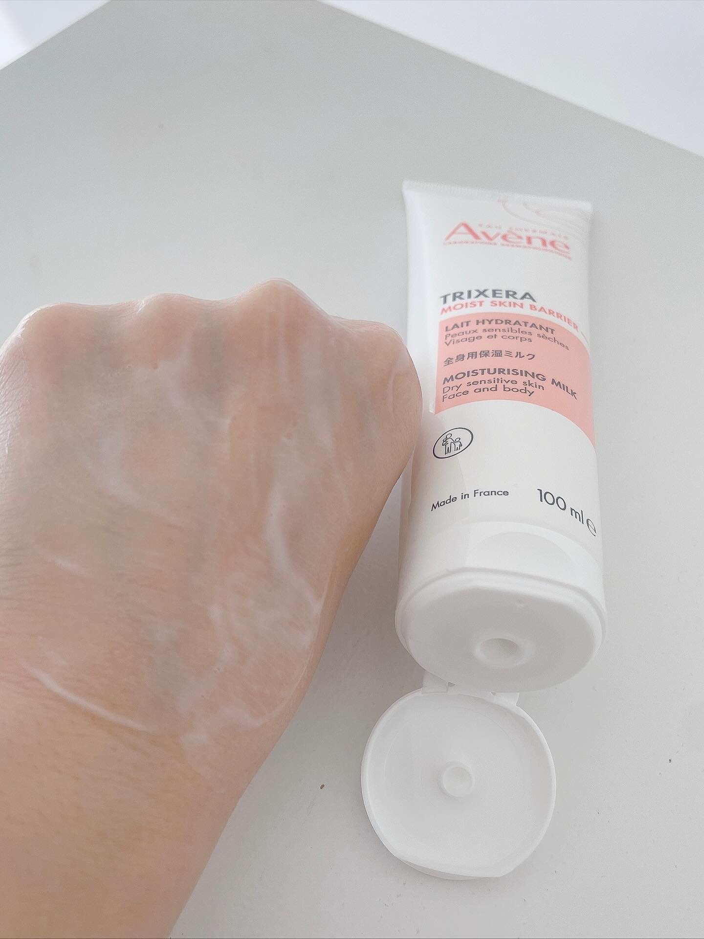 トリクセラ　モイストスキンバリア　ミルク/アベンヌ/ボディミルクを使ったクチコミ（3枚目）