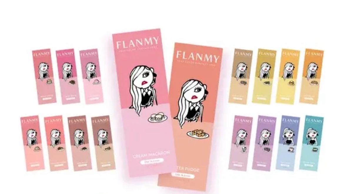 FLANMY 1day メープルシフォン/FLANMY/ワンデー（１DAY）カラコンを使ったクチコミ（1枚目）