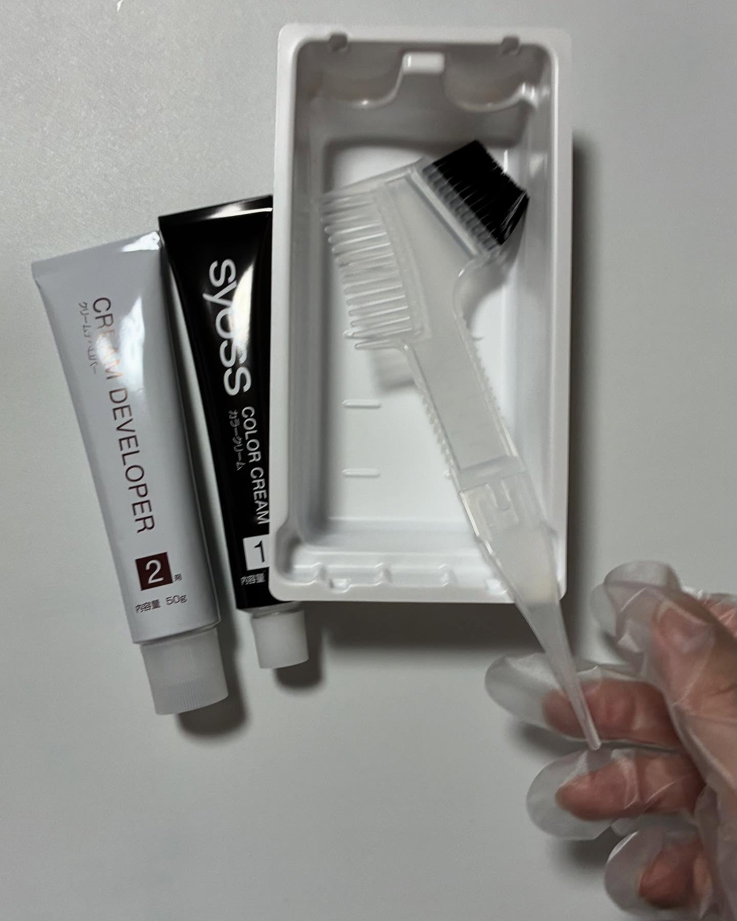 クレイクリーム/サイオス/ヘアカラーを使ったクチコミ（3枚目）