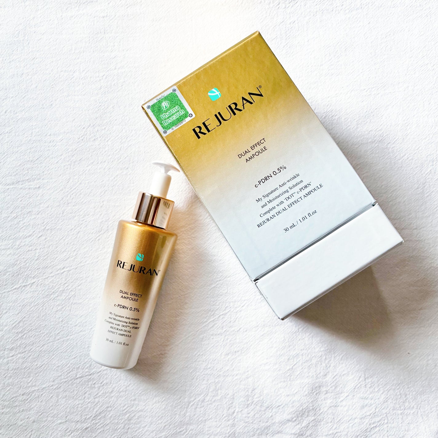 REJURAN ãã¥ã¢ã«ãšãã§ã¯ãã¢ã³ãã« 30ml/REJURAN COSMETICS/çŸå®¹æ¶²ã䜿ã£ãã¯ãã³ãïŒ5æç®ïŒ