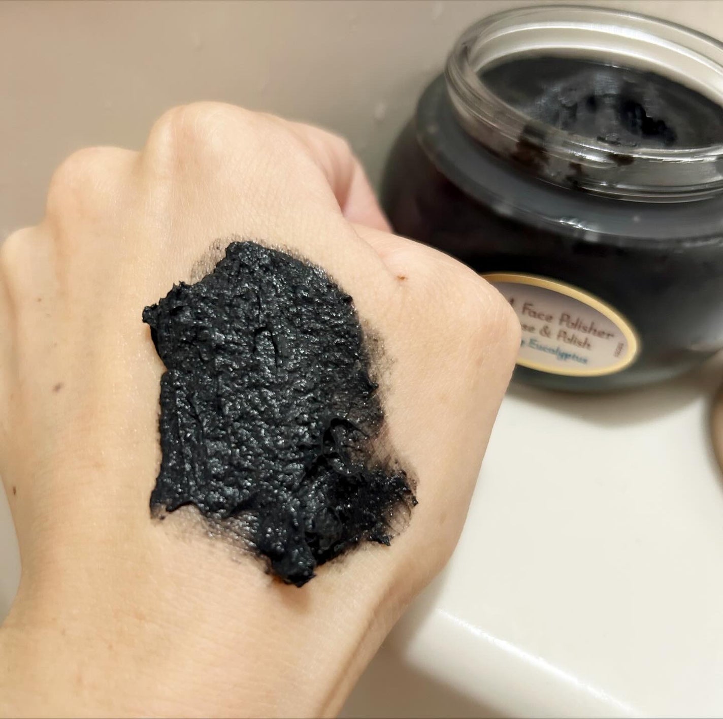 フェイスポリッシャー クラリファイング /SABON/スクラブ・ゴマージュを使ったクチコミ(3枚目)