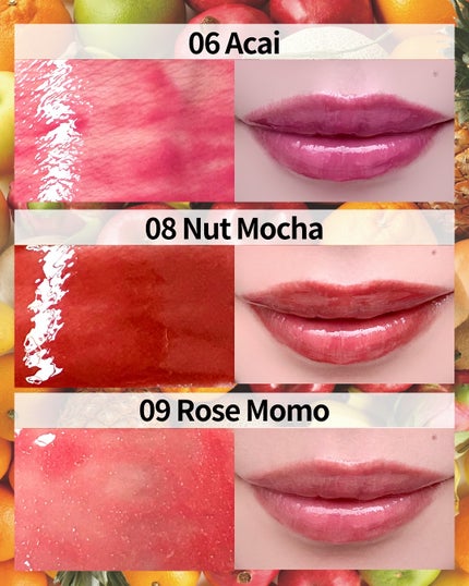 ケア/ティントバームキーリング/AMUSE/リップグロスを使ったクチコミ(5枚目)