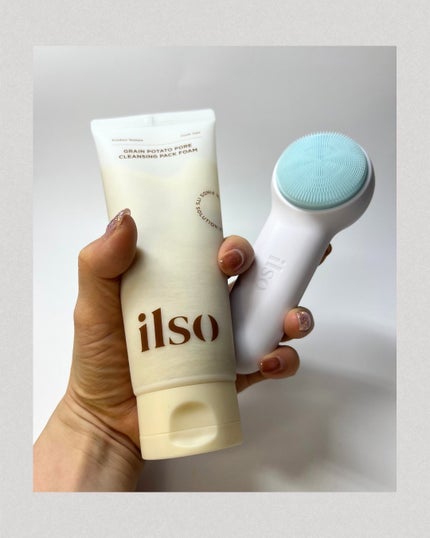 グレインポテトポアクレンジングパックフォーム/ilso/洗顔フォームを使ったクチコミ(6枚目)