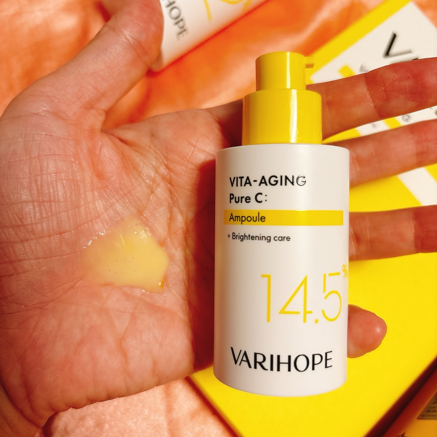 第2世代 ビタエイジングピュアC 美容液 /VARI:HOPE/美容液を使ったクチコミ（2枚目）