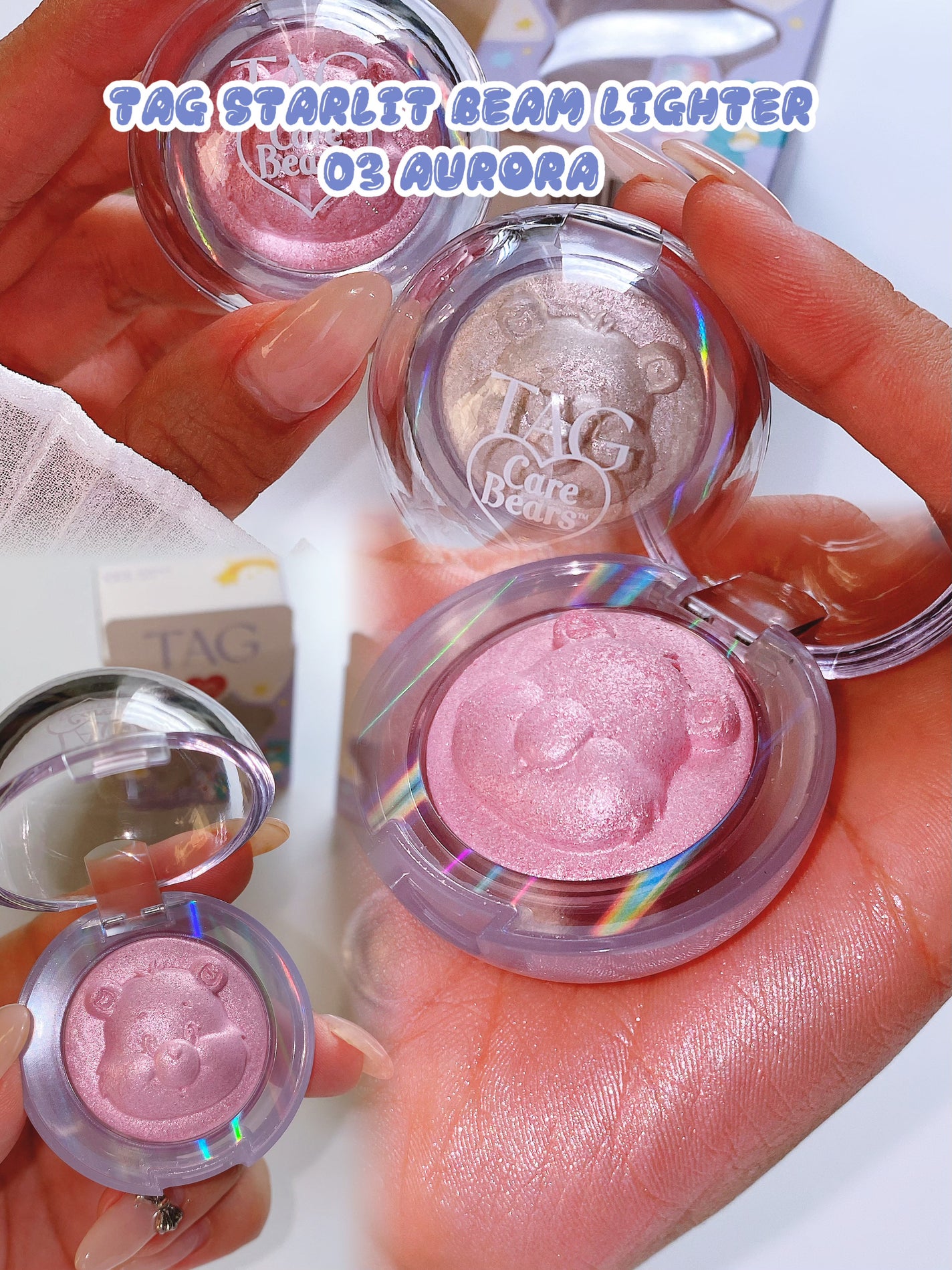 Starlit Beam Lighter/TAG/パウダーハイライトを使ったクチコミ(3枚目)